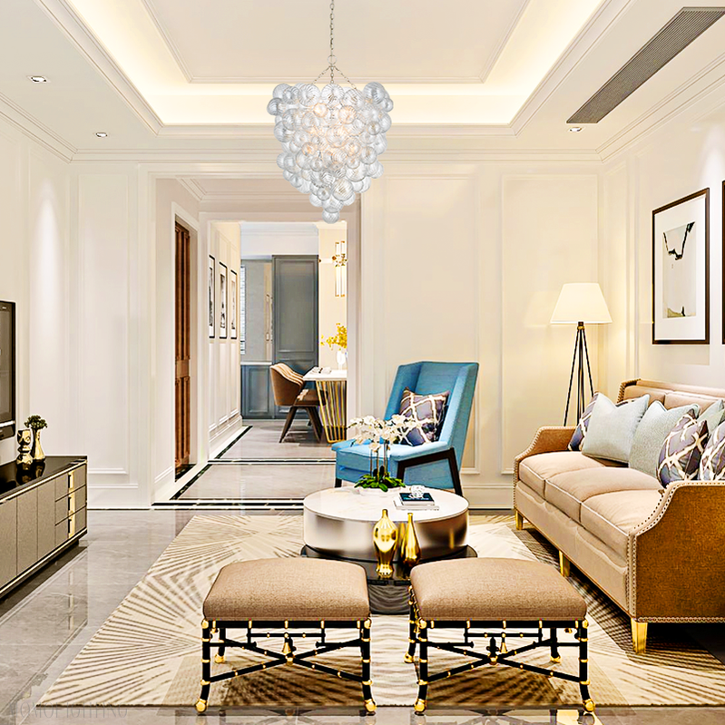 Talial Grande Entry Chandelier-Momo Lighting