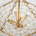 Talial Large Chandelier 33”-Momo Lighting