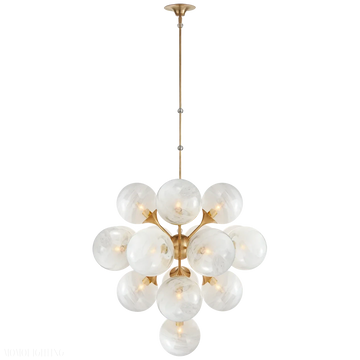 Talial Large Tiered Chandelier-Momo Lighting