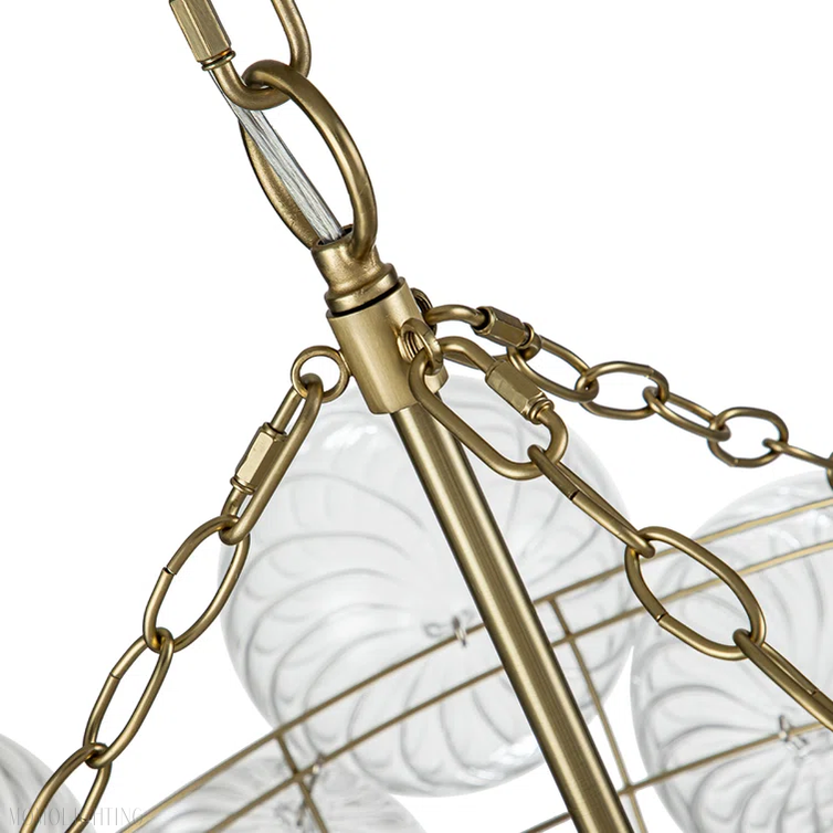 Talial Small Chandelier-Momo Lighting