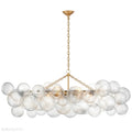 Talian Glass Linear Chandelier 51