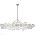 Talian Glass Linear Chandelier 63