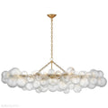 Talian Glass Linear Chandelier 63