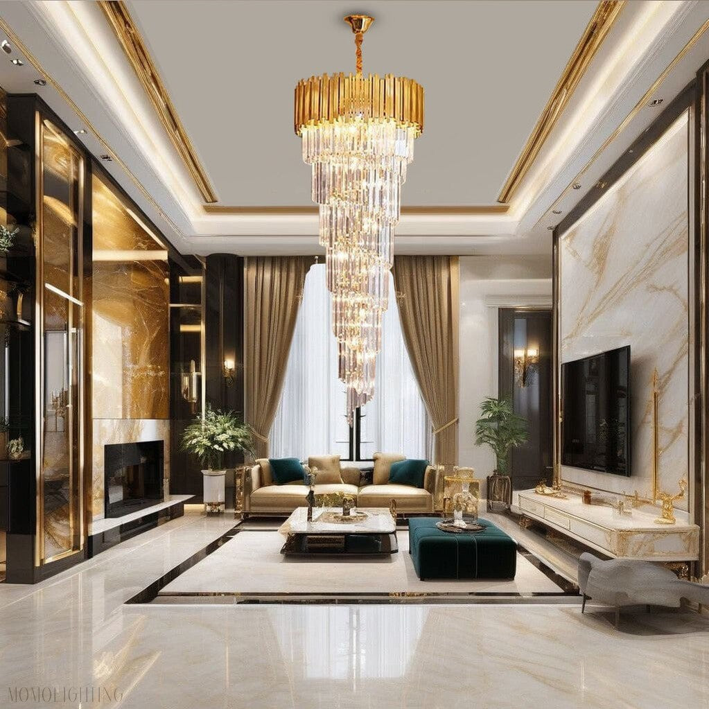 The Royal Khatoon Foyer & Staircase Chandelier-Momo Lighting