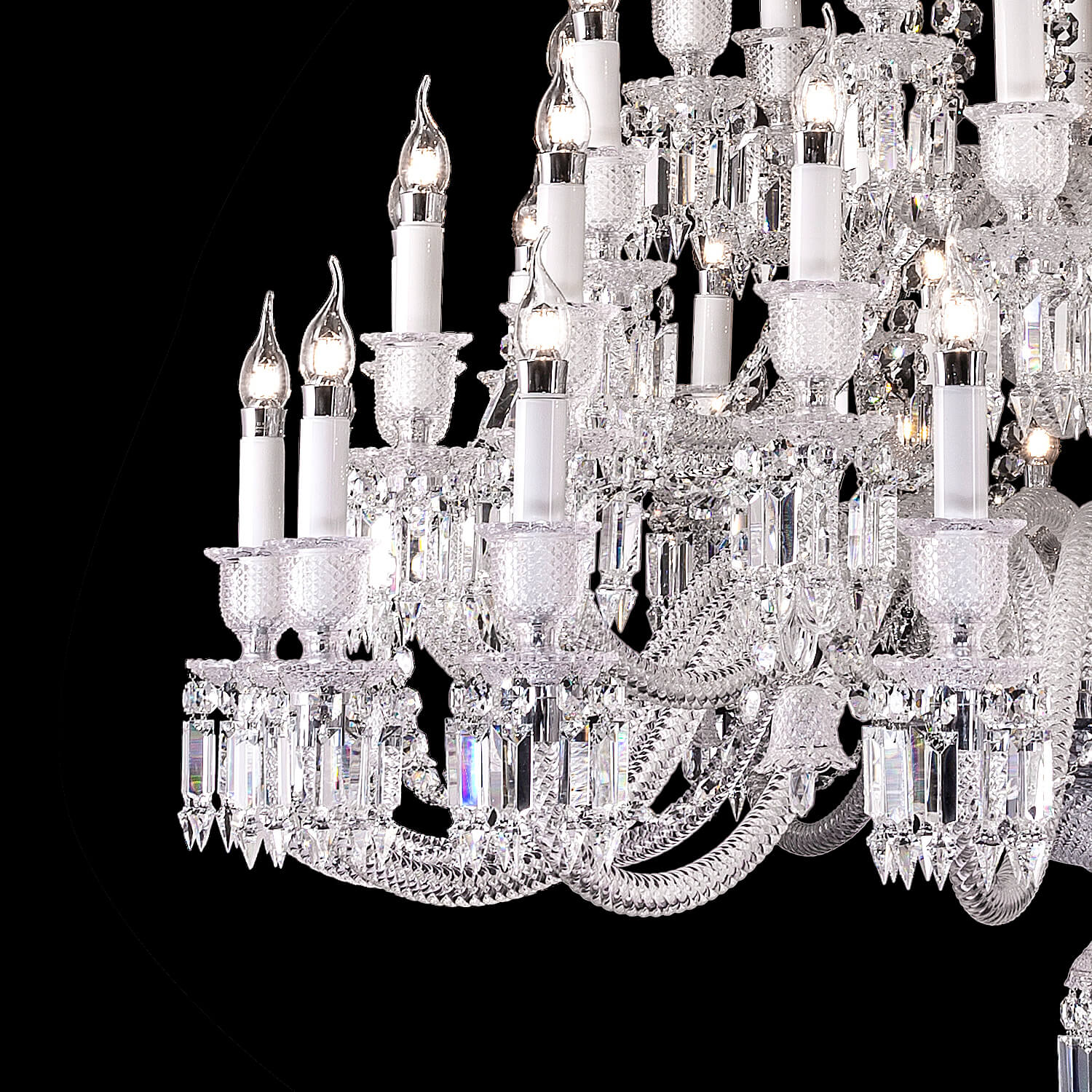 Traditional Luxury Baccarat Zenith Crystal Chandelier-Momo Lighting