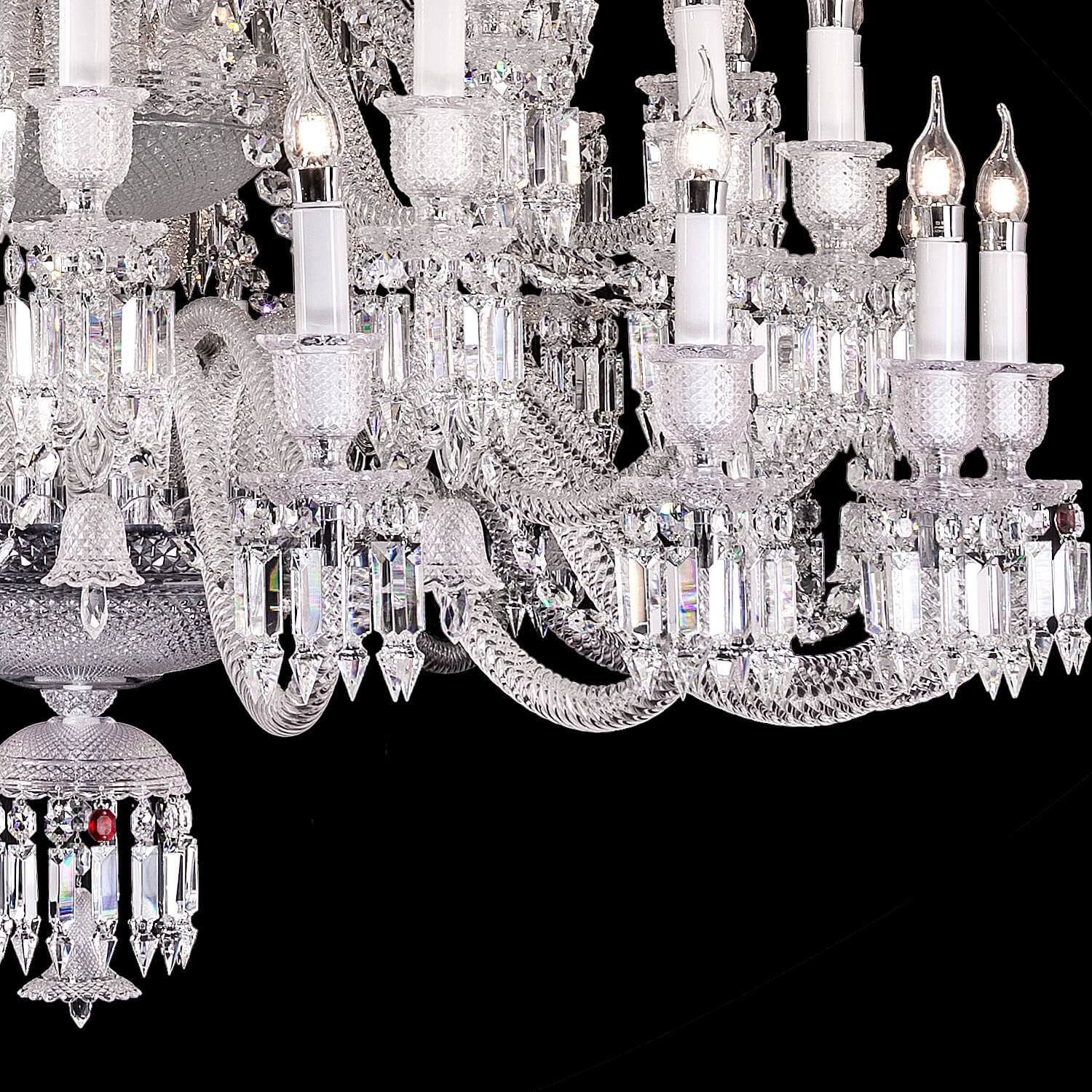 Traditional Luxury Baccarat Zenith Crystal Chandelier-Momo Lighting