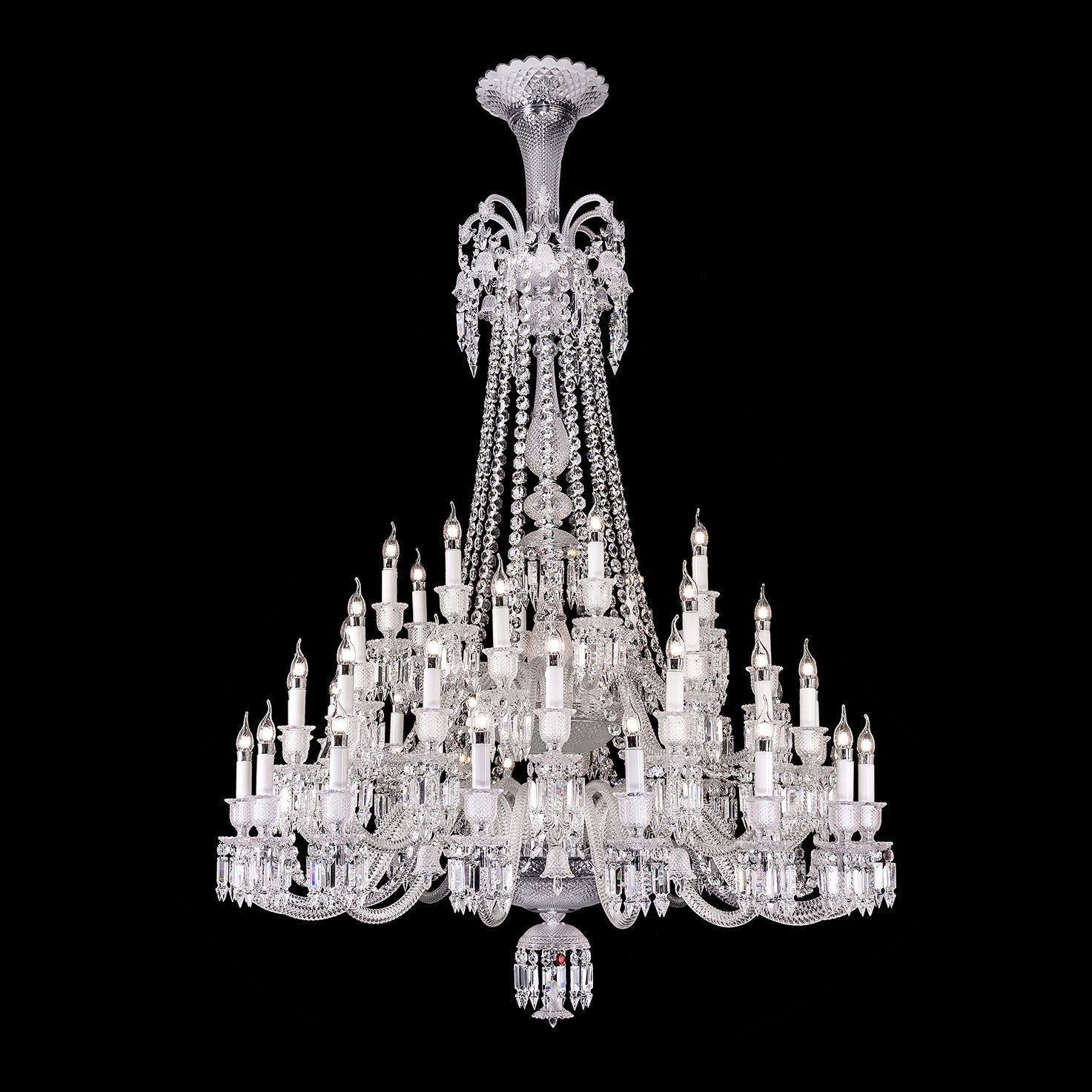 Traditional Luxury Baccarat Zenith Crystal Chandelier-Momo Lighting