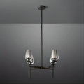 Tulip Round Chandelier 27''-Momo Lighting