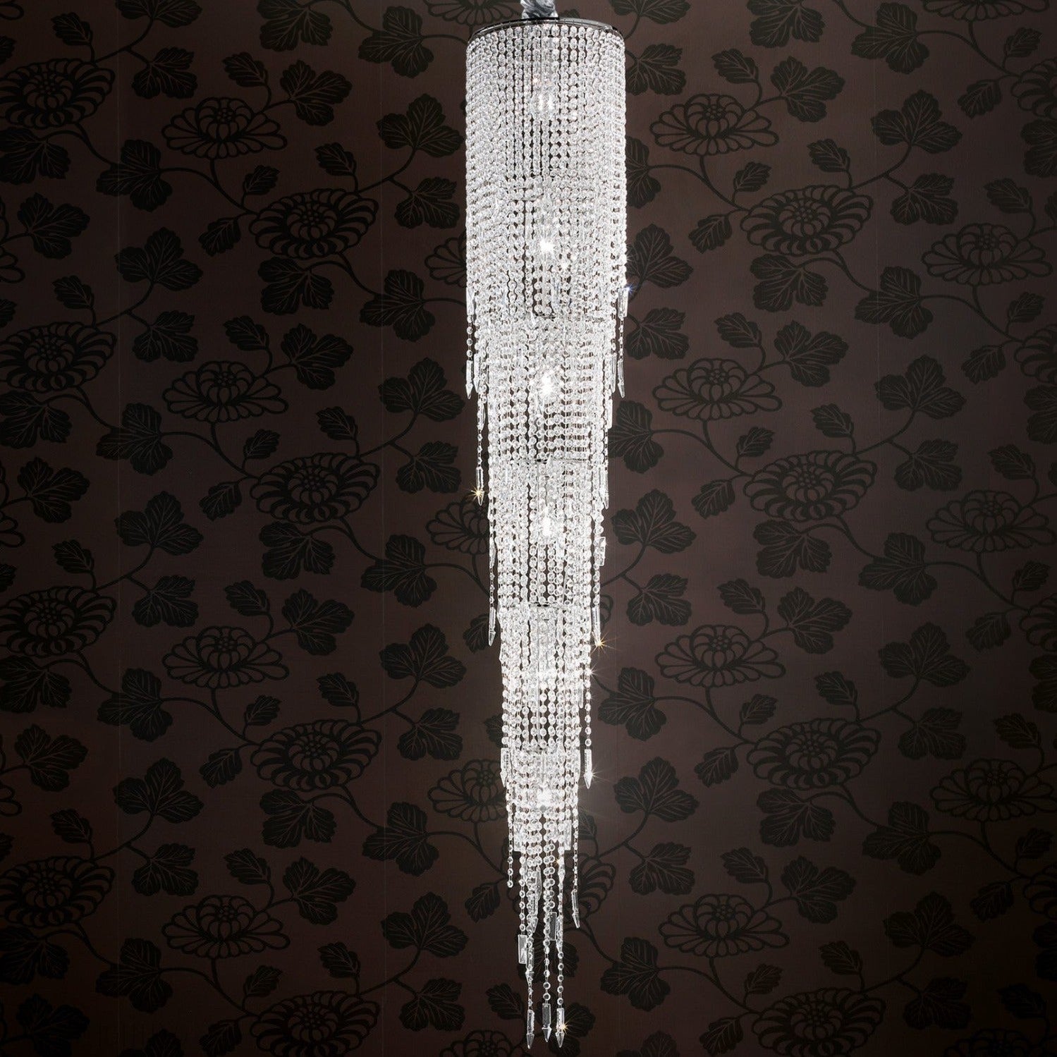 VE 825/S6 6-Light Modern Glass Chandelier - Masiero-Momo Lighting