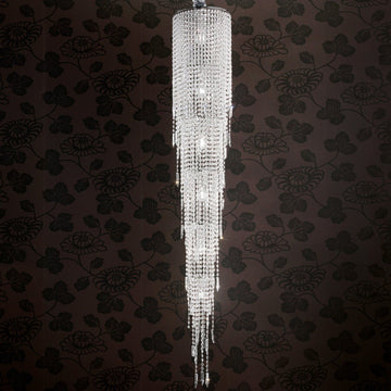 VE 825/S6 6-Light Modern Glass Chandelier - Masiero-Momo Lighting