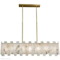 Venu Alabaster Linear Chandelier 39