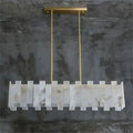 Venu Alabaster Linear Chandelier 39