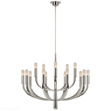 Verso Tiered Chandelier-Momo Lighting