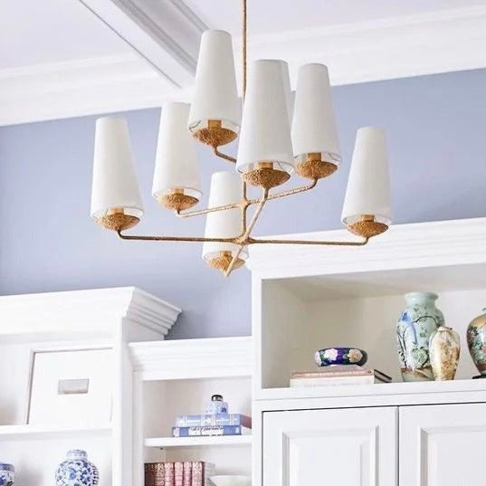 Vertical Chandelier/Wall Light in Bronze/Black/White Finish Color-Momo Lighting