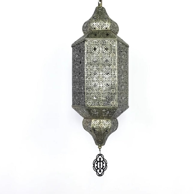 Vintage Characteristic Moroccan Hollow Carved Handmade Pendant Chandelier for Bedroom/Dining Room/Cafe/Hotel/Bar B&B-Momo Lighting