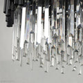 Viol Crystal Round Chandelier-Momo Lighting