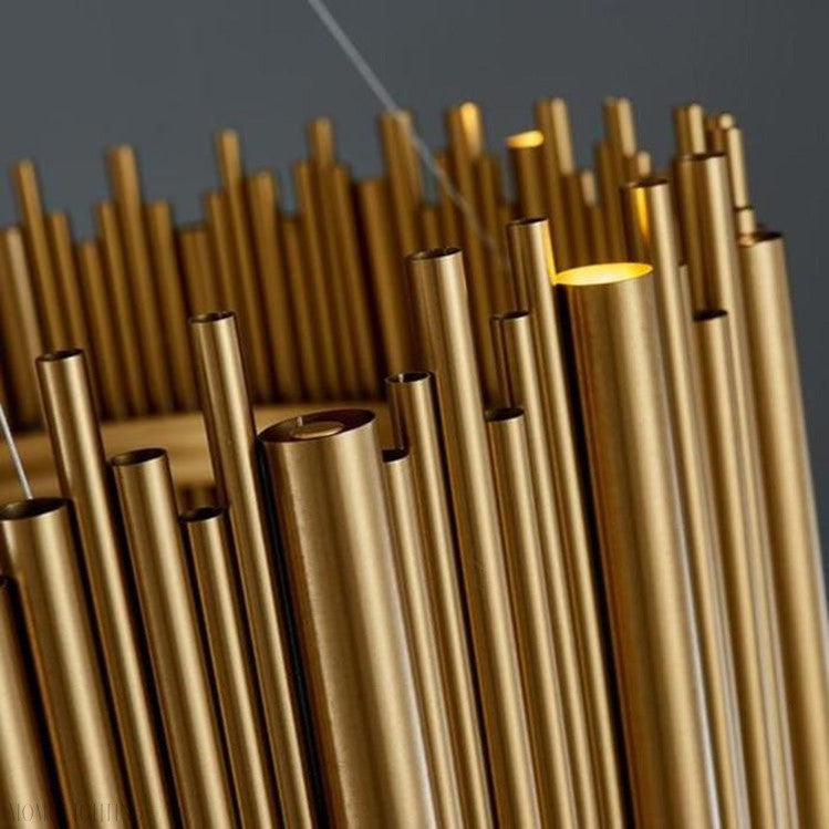 Viol Rectangle Chandelier for Dining Room-Momo Lighting