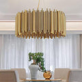 Viola Stainless Steel Chandelier-Momo Lighting