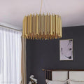 Viola Stainless Steel Chandelier-Momo Lighting
