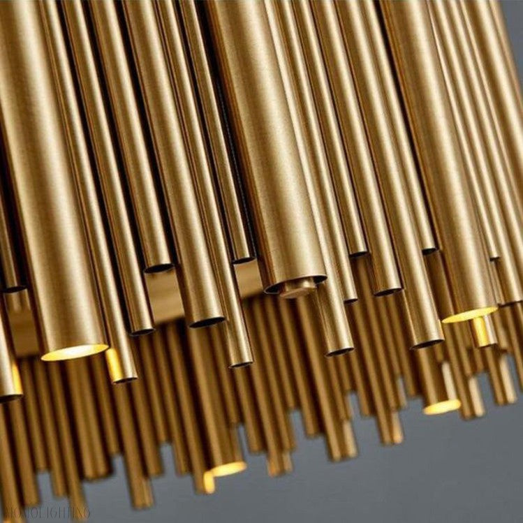 Viola Stainless Steel Chandelier-Momo Lighting