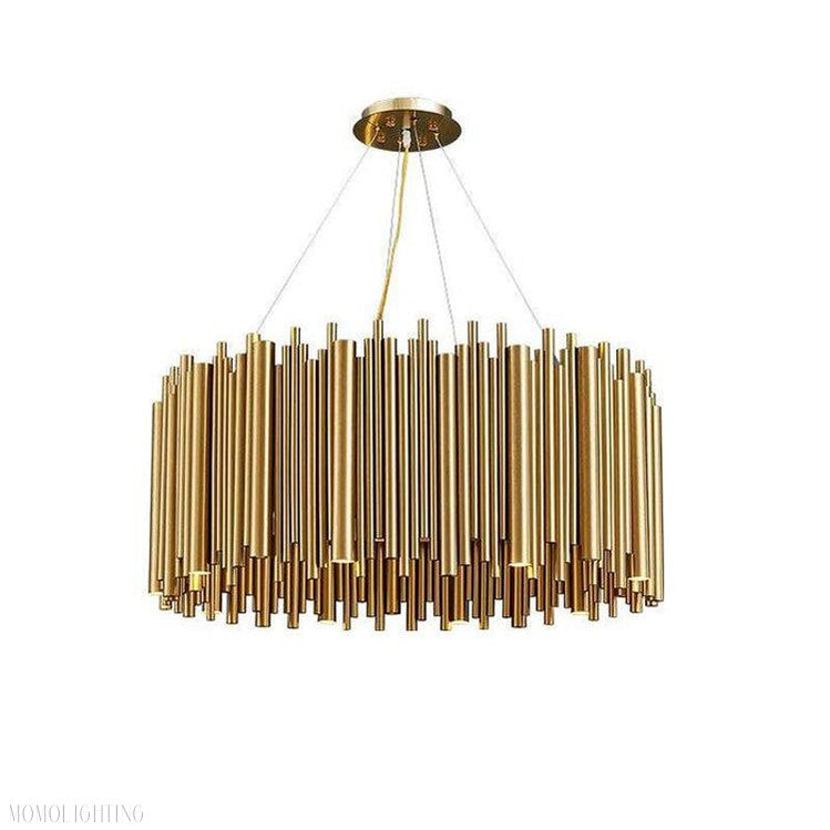 Viola Stainless Steel Chandelier-Momo Lighting