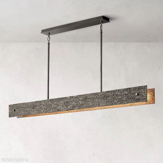 Vouvray Linear Chandelier 48”（customize size)-Momo Lighting