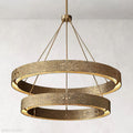 Vouvray Two-Tier Round Chandelier D72