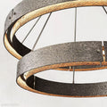 Vouvray Two-Tier Round Chandelier D72