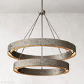 Vouvray Two-Tier Round Chandelier D72