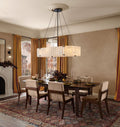 Willamette Glass Linear Chandelier 60''-Momo Lighting