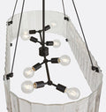 Willamette Glass Linear Chandelier 60''-Momo Lighting