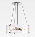 Willamette Glass Round Chandelier 24‘’-Momo Lighting