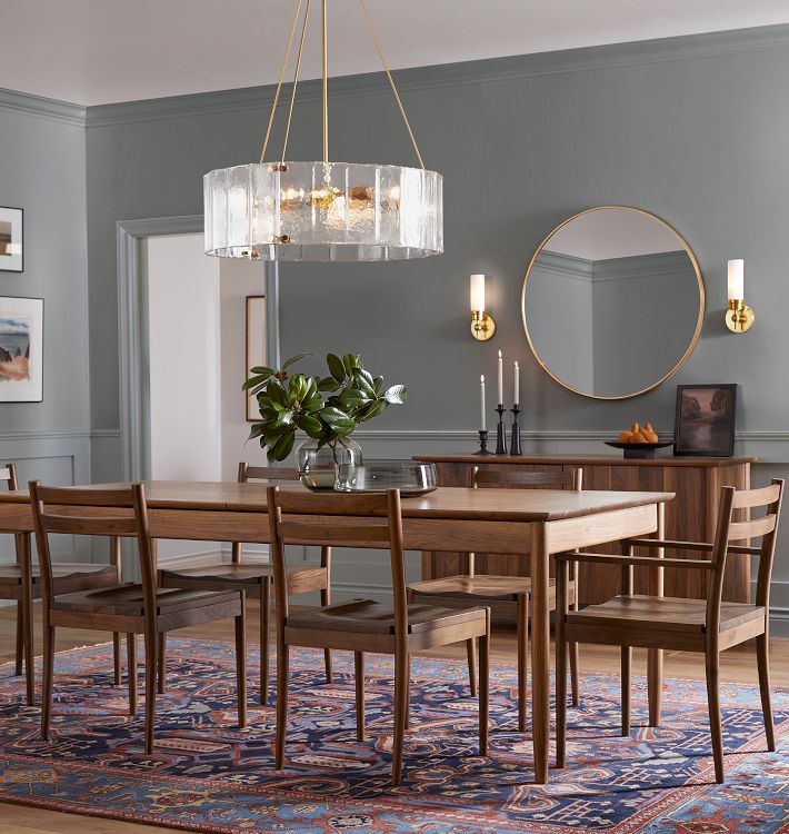 Willamette Glass Round Chandelier 32‘’-Momo Lighting