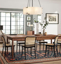 Willamette Glass Round Chandelier 32‘’-Momo Lighting