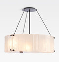 Willamette Glass Round Chandelier 32‘’-Momo Lighting