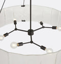 Willamette Glass Round Chandelier 48''-Momo Lighting