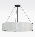 Willamette Glass Round Chandelier 48''-Momo Lighting