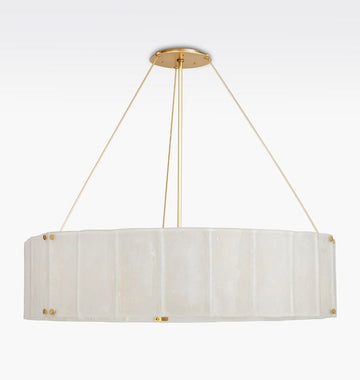 Willamette Glass Round Chandelier 48''-Momo Lighting