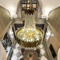 William Multi Tier Crystal Chandelier-Momo Lighting