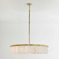 Windha Alabaster chandelier-Momo Lighting