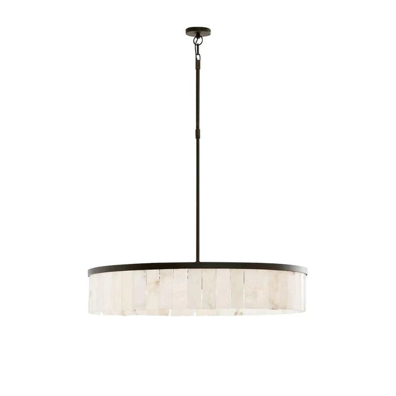 Windha Alabaster chandelier-Momo Lighting