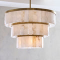 Windham Alabaster 3 Tier Chandelier-Momo Lighting