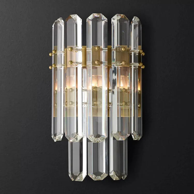 Bonnington Crystal  Wall Sconce 14"