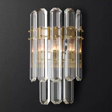 Bonnington Crystal  Wall Sconce 14"