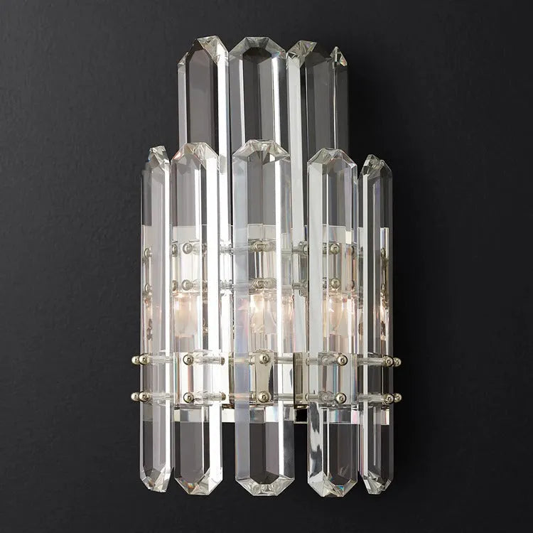 Bonnington Crystal  Wall Sconce 14"