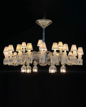 Duplicated 36 Lights Paris Crystal Lighting Chandelier - Blushlighting