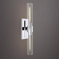 Ravelle Glass Linear Wall Sconce 23”H