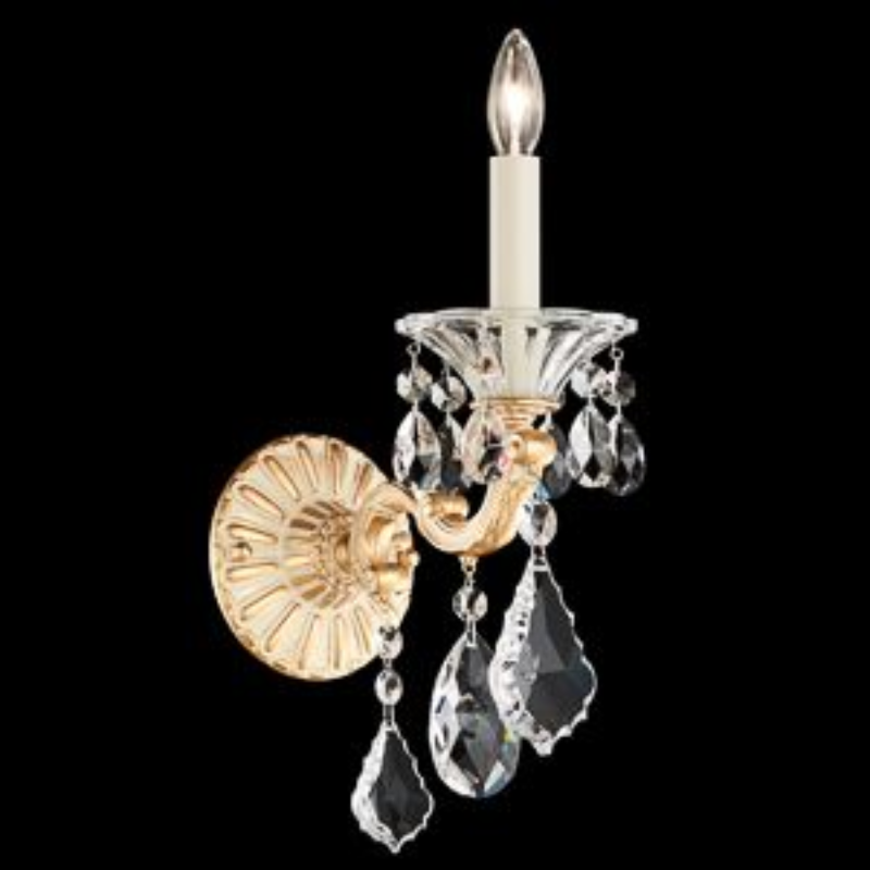 MOMO Crystal 5000 La Scala 1-lt 16" Tall Wall Sconce