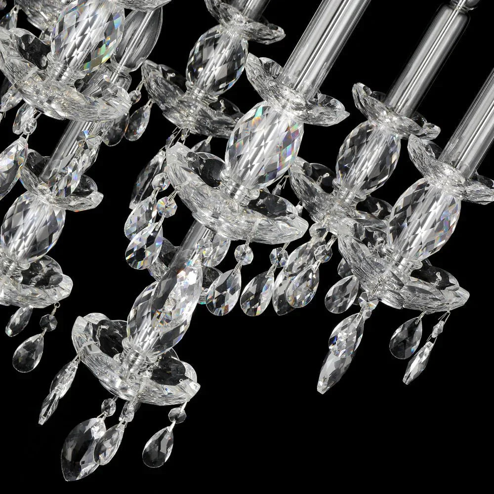 Modern Linear Crystal Lighting - Blushlighting