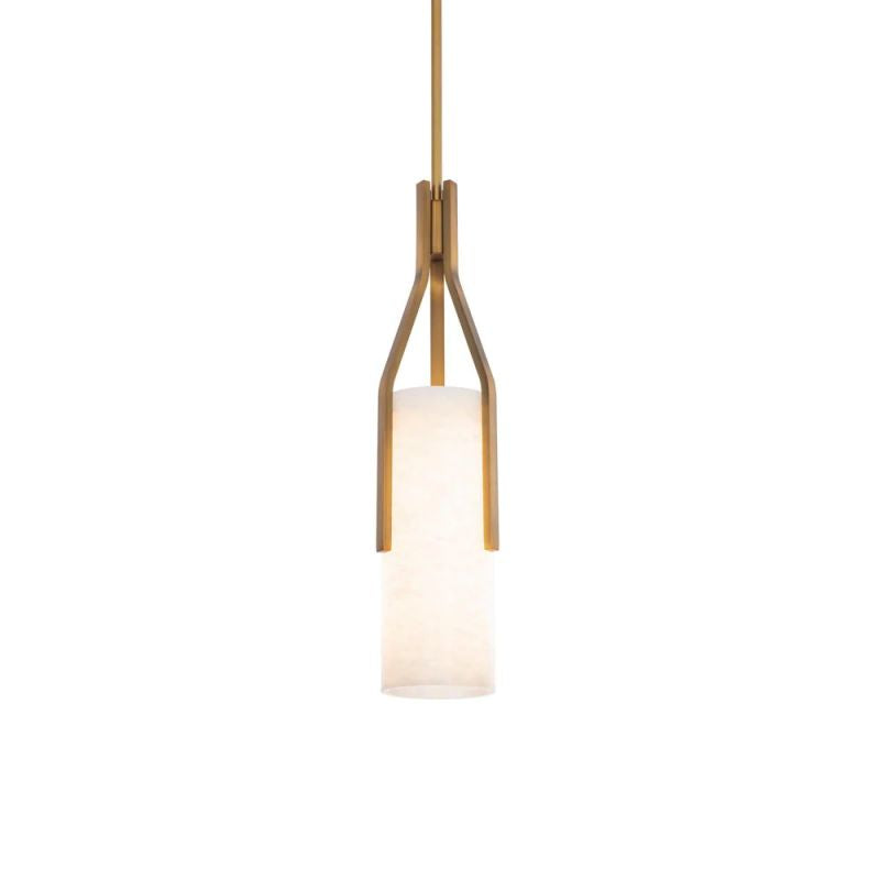 Firenze Alabaster Pendant 22"